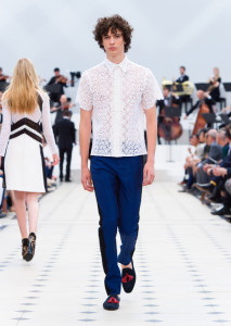 Burberry Menswear Spring Summer 2016 Collection - Look 45