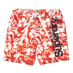 M30KP021F2_SUPERDRY BOARDSHORT_BRIGHTON RED HAWIIAN