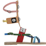 ags for peter pilotto low gladiator multicolour vachetta & rivets colourful side view HIGH