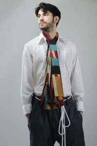 Giacomo: camicia/shirt vintage A.N.G.E.L.O., pantaloni/trousers Studiopretzel, foulard/scarf SCI'M for webelieveinstyle.maison