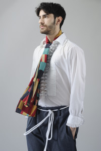 Giacomo: camicia/shirt vintage A.N.G.E.L.O., pantaloni/trousers Studiopretzel, foulard/scarf SCI'M for webelieveinstyle.maison