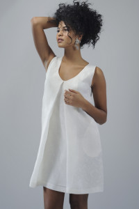 Yendry: abito/dress Albino, earring Fery by Sara Capoferri