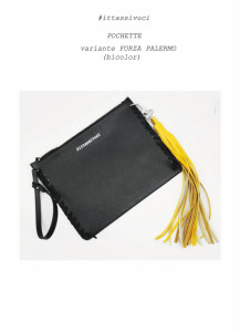 13 pochette bicolor Forza palermo